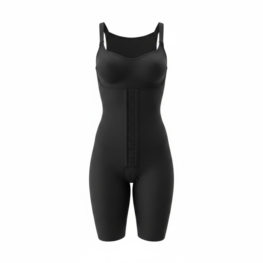 Post-Surgical Short Girdle with Front Hook-And-Eye Closure